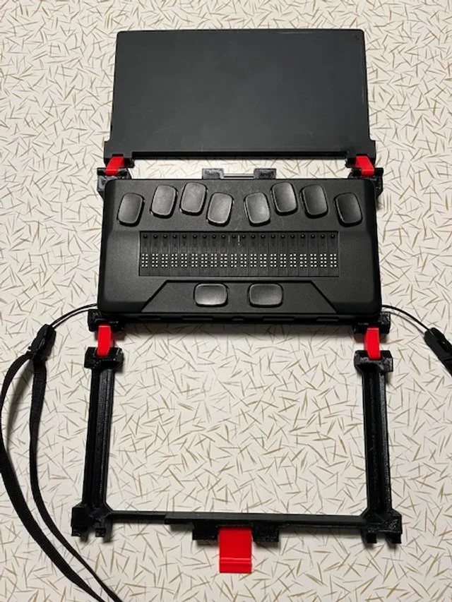 Replacement Case for 20-cell Refreshable Braille Display (fits